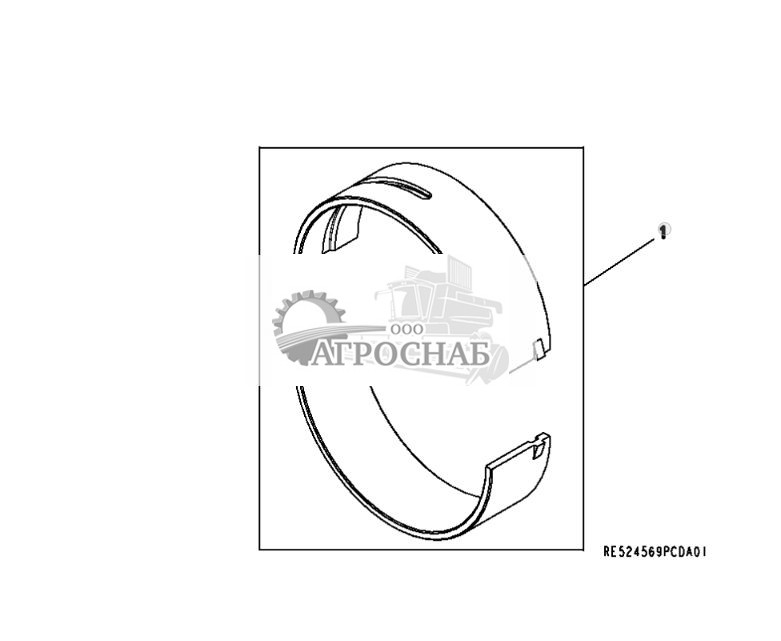 9901 (КОМПЛЕКТ ПОДШИПНИКОВ КОЛЕНЧАТОГО ВАЛА  УМЕНЬШЕННОГО РАЗМЕРА) - ST641 36.jpg